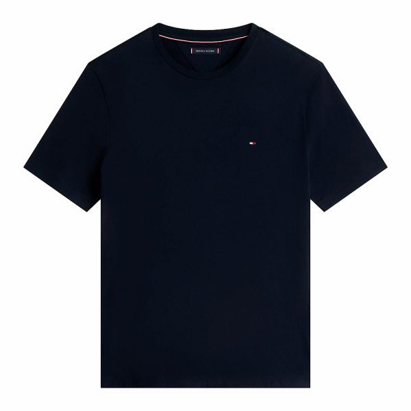 Tommy Hilfiger T-shirt col rond avec logo brod - S - Ref 36 €